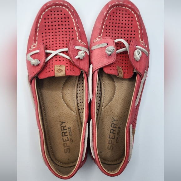 Sperry Women's Red Boat Shoes - Picture 2 of 6